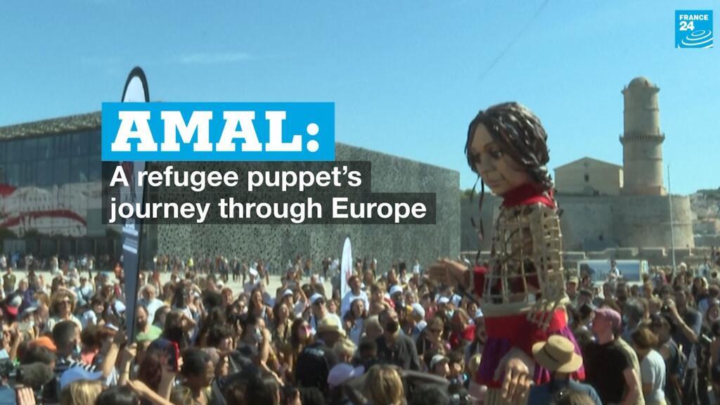 Amal: A refugee puppet’s journey through Europe